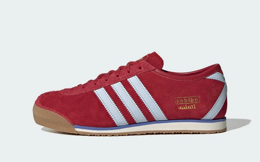 Adidas Italia 70s Team Victory Red Icey Blue (Women's): la terrace de perfil bajo que domina 2026