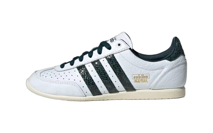 Adidas Japan White Aurora Ivy Snakeskin: la zapatilla olímpica de 1964 que ahora lleva textura de serpiente