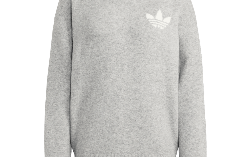 Adidas Originals Athletic Dept Knitted Sweatshirt Grey: guía de tallas, tacto y looks reales
