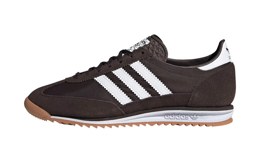 Adidas SL 72 OG Dark Brown White — Chaussure rétro incontournable pour votre garde-robe
