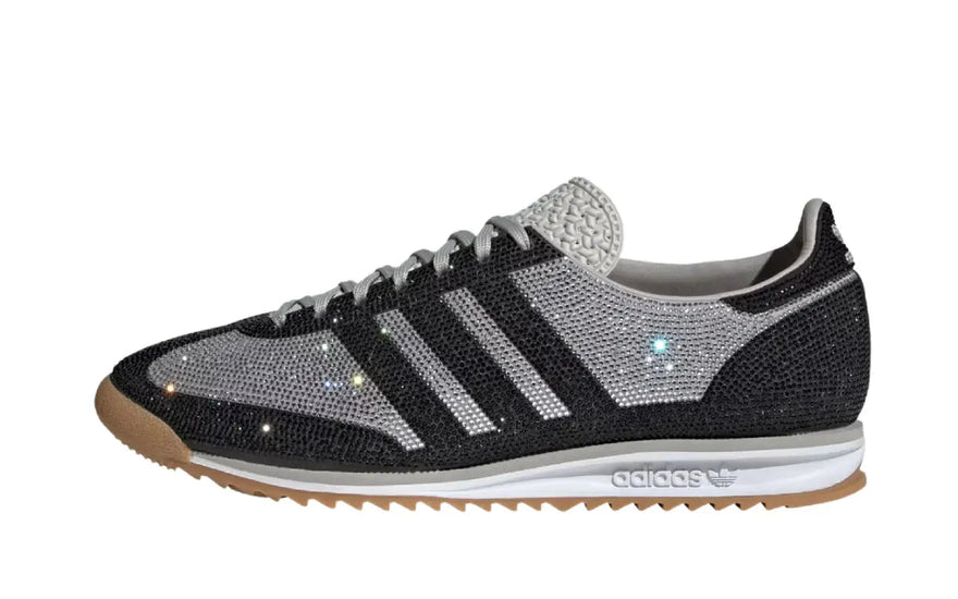 Adidas SL 72 OG Rhinestone Grey Black: Scarpe retrò con pietre luccicanti che esaltano il tuo stile