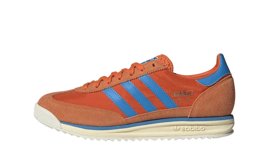 Adidas SL 72 RS Collegiate Orange Bright Blue: las zapatillas retro que revitalizan tu outfit