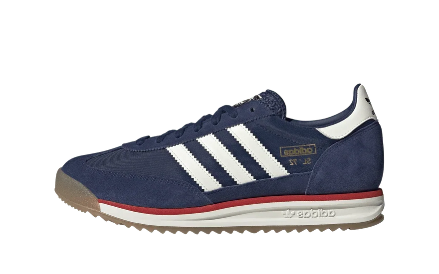 Adidas SL 72 RS Dark Blue Off White Red: la silueta más ligera del archivo, ahora con base reformulada