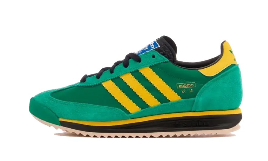 Adidas SL 72 RS Green Yellow - Retro shoes with vibrant style