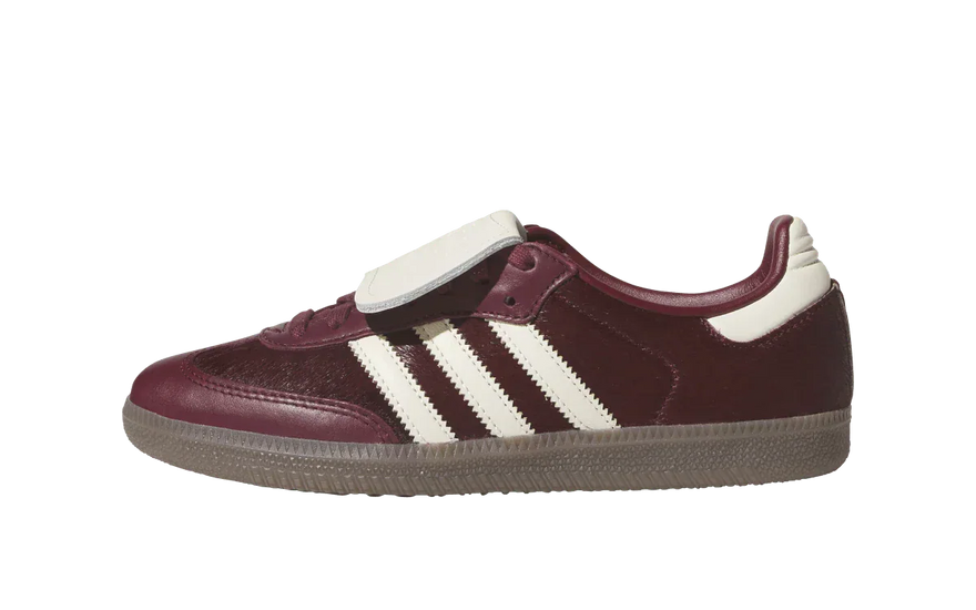 Adidas Samba LT Shadow Red Cream White Pony - Esencial retro que transforma tu outfit