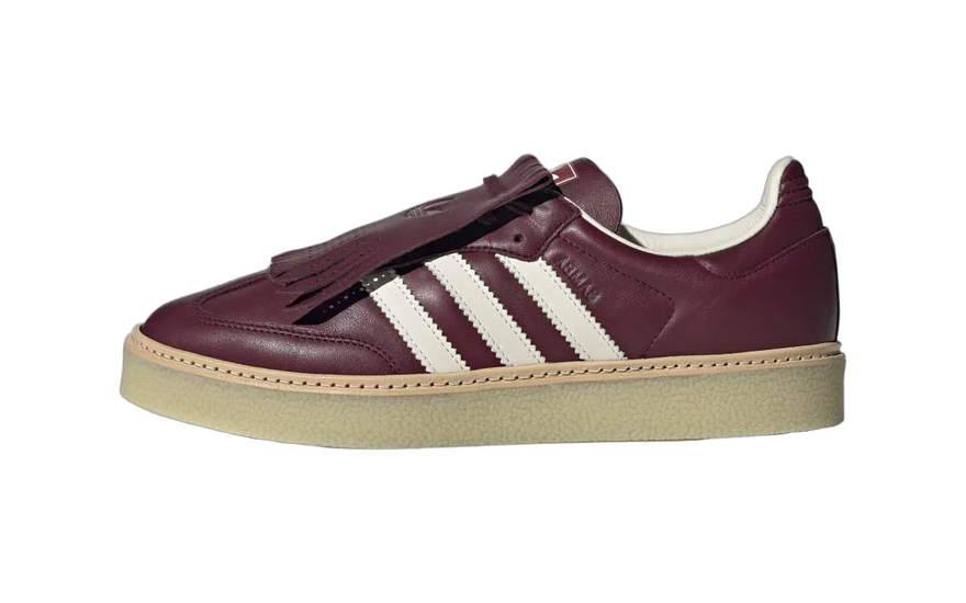 Adidas Samba Lux Maroon Off White: el Samba premium que redefine el estilo granate