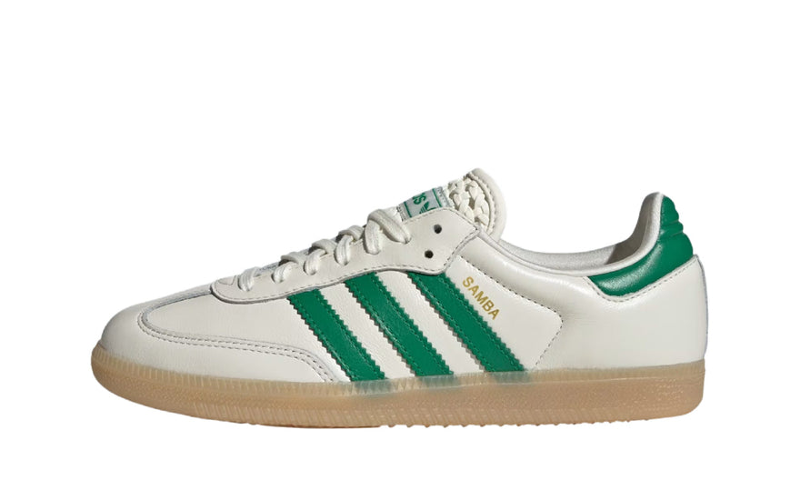 Adidas Samba OG Basketweave Tongue Off White Green: la lengua tejida que las separa del resto