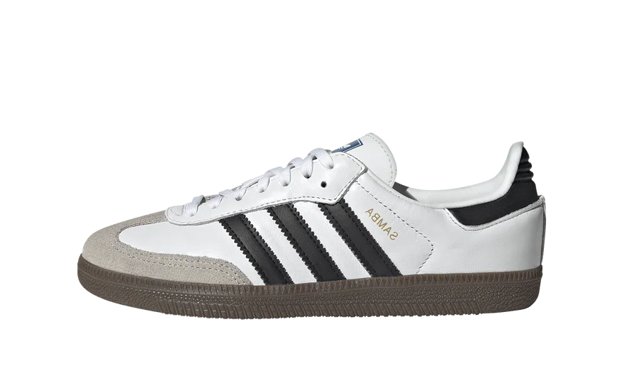Adidas Samba OG Cloud White Core Black Gum (PS) — El clásico renovado que necesitas