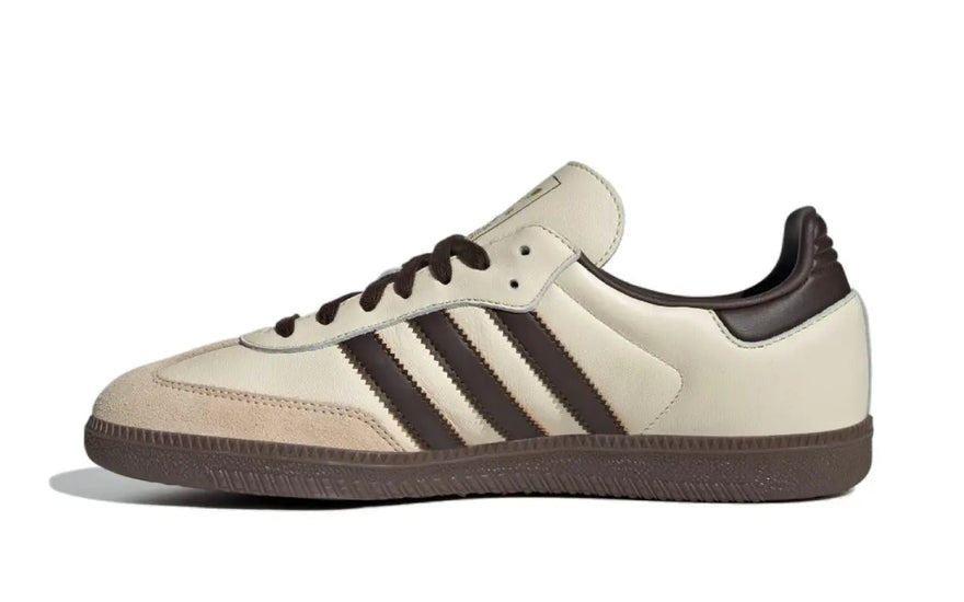 Adidas Samba OG Cream White Dark Brown Gum: klassieke moderne en veelzijdige
