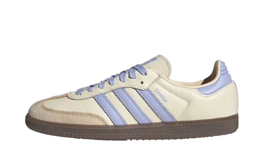 Adidas Samba OG Cream White Violet: retro classic with modern comfort