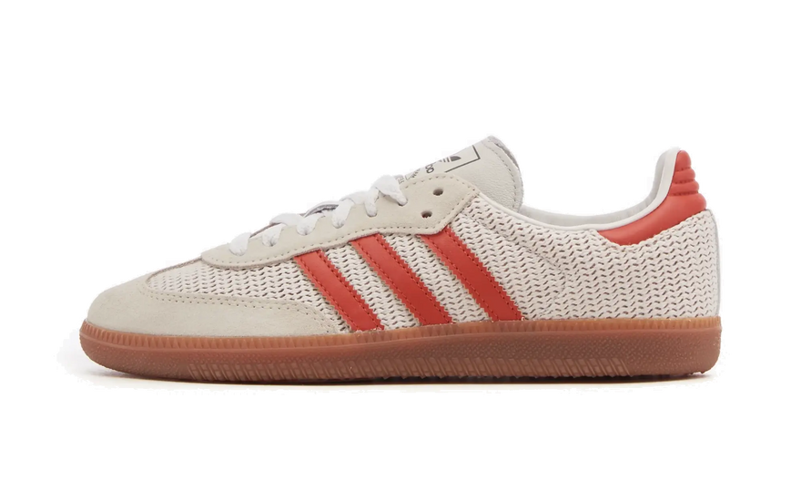 Adidas Samba OG Crystal White Preloved Red: el clàssic que eleva el teu look