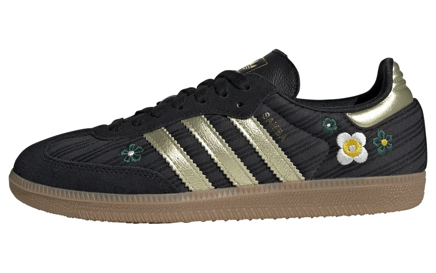 Adidas Samba OG Liberty London Black: Zapatillas mujer con estilo urbano y floral