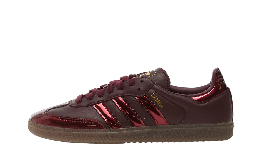 Adidas Samba OG Maroon Gold Metallic: el granate con oro que domina el otoño 2026