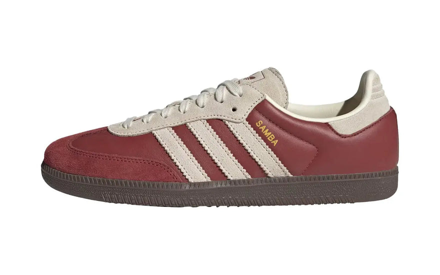 Adidas Samba OG Preloved Ruby Cream White: o ícone retro que precisas