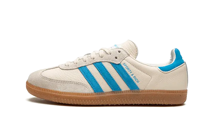 Adidas Samba OG Sporty & Rich Beige Blue: Zapatillas beige y azul para un look urbano