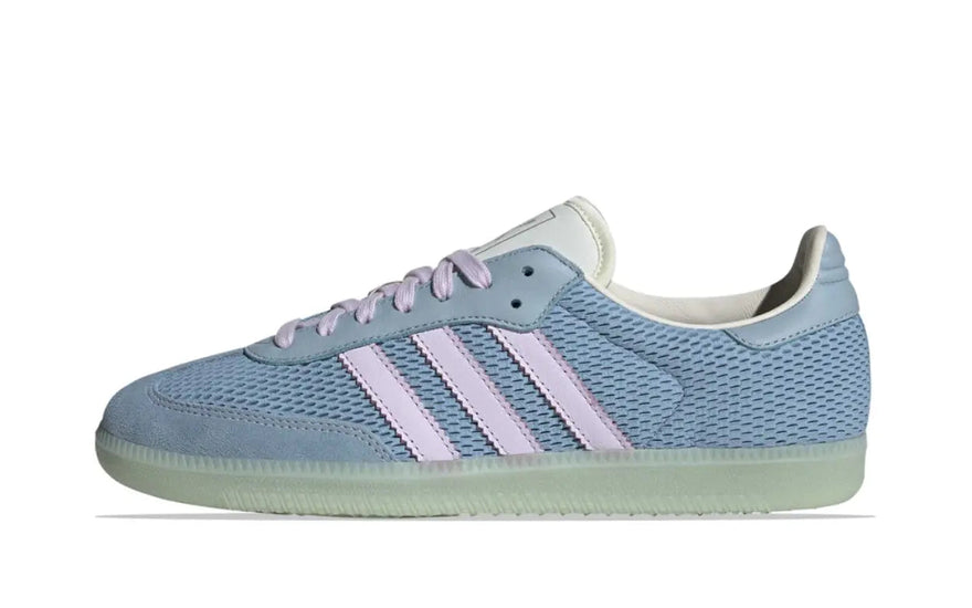 Adidas Samba OG Tactile Blue Ice Lavender: the classic reinvented in lavender blue