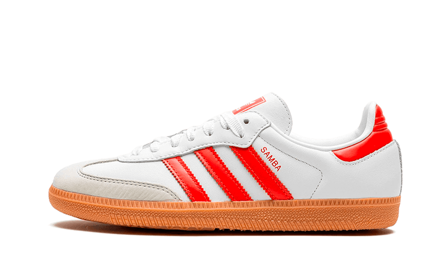 Adidas Samba OG White-Solar Red-Off White: la Samba con el toque rojo que lo cambia todo