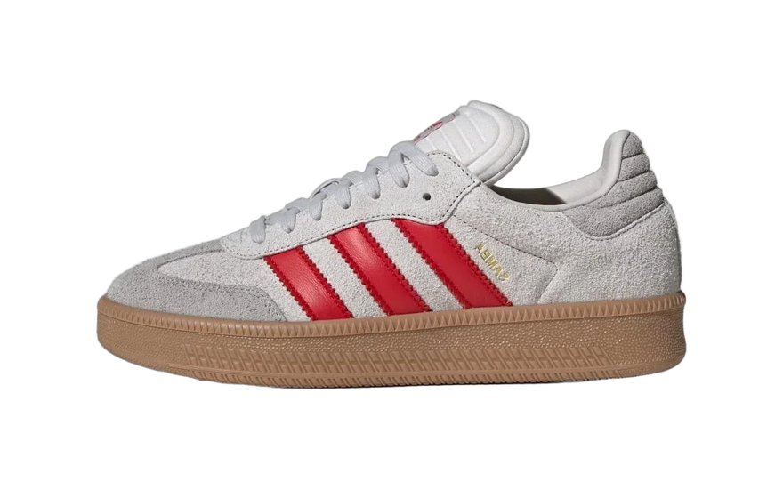 Adidas Samba XLG Grey One Better Scarlet Gum: la Samba con más volumen que domina el street en 2026