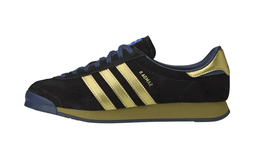 Adidas Samoa II SPZL Tech Indigo Matte Gold: la joya de archivo de Gary Aspden que se lleva todas las miradas en 2026