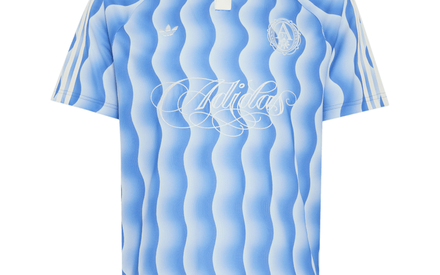 Adidas Summer Glow Jersey Tee Blue: la camiseta de crochet que se lleva todo el verano