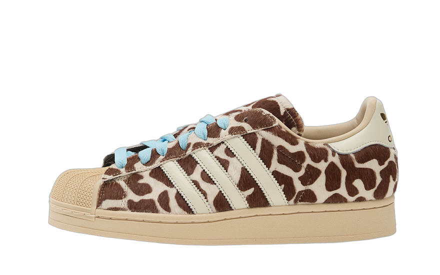 Adidas Superstar II Cow Print Crystal Linen: el clásico que roba miradas