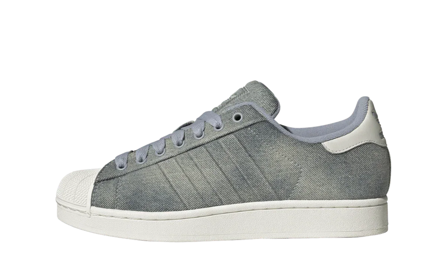 Adidas Superstar II Denim Halo Silver White: denim y brillo para tu street style