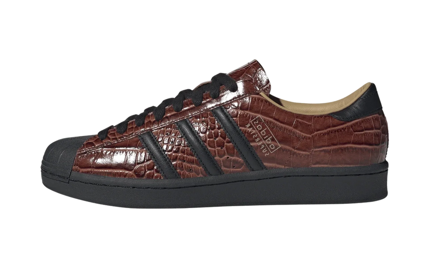 Adidas Superstar Vintage Croc Fox Brown: la shell toe de 1969 en clave lujo marrón