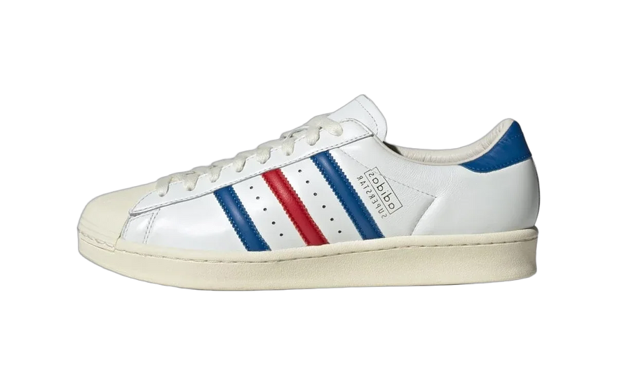 Adidas Superstar Vintage White Blue Better Scarlet Made in Germany: la shell toe artesanal que cambia las reglas