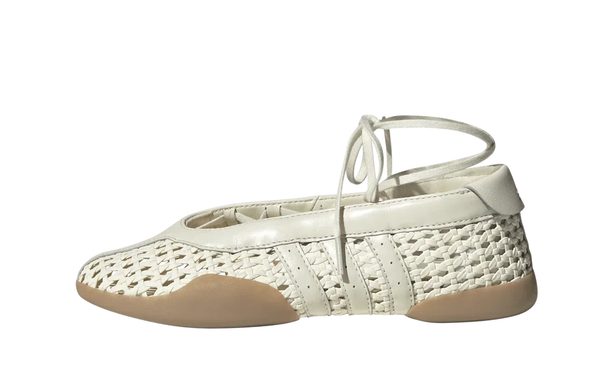 Adidas Taekwondo Mei Ballet Basketweave Cream White: la sneaker balletcore que domina el street style 2026