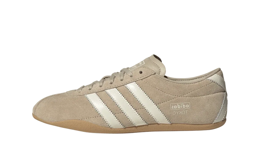 Adidas Tokyo Stone Khaki Off White Gum: la silueta plana de 1964 que domina el 2026