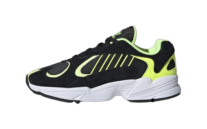 Adidas Yung-1 Core Black Hi Res Yellow: la dad shoe negra con el neón que lo cambia todo