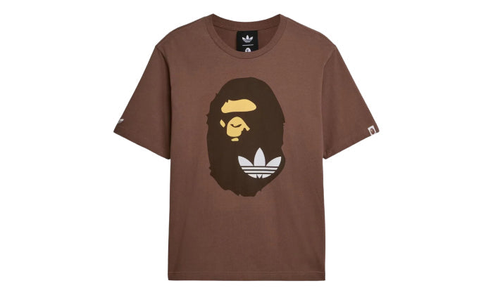 Adidas x BAPE Ape Head Tee Brown: la camiseta Earth Strata que resume el hype de 2026