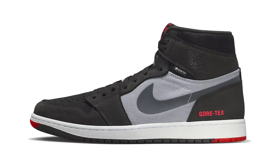 Air Jordan 1 Element Gore-Tex Noir Rouge : style imperméable pour la ville