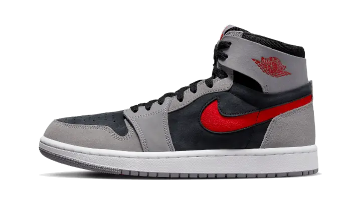 Air Jordan 1 High Zoom Air CMFT 2 Black Fire Red Cement — Styl, Zoom i Wygoda