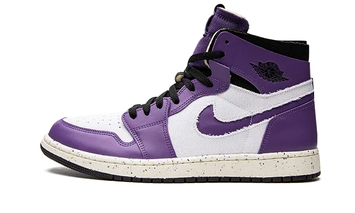 Air Jordan 1 High Zoom Air CMFT Crater Purple — sustainable style and comfort