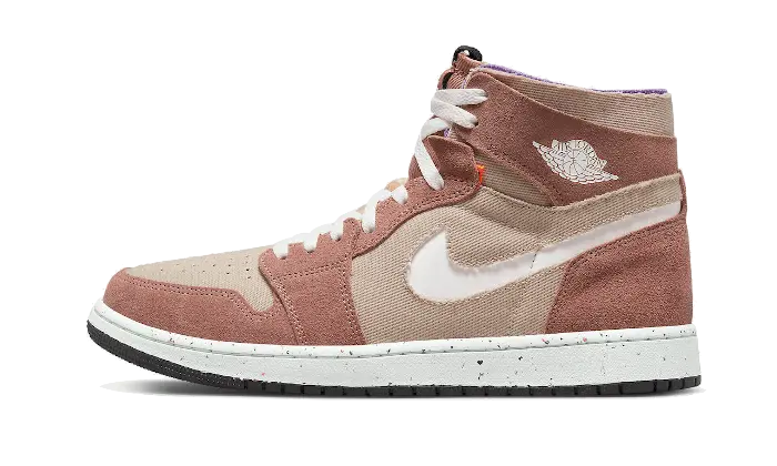 Air Jordan 1 High Zoom Air CMFT Fossil Stone - comfort superiore e stile naturale