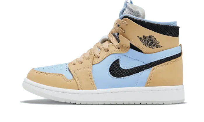 Air Jordan 1 High Zoom Air CMFT Psychic Blue: estilo e conforto para a rua