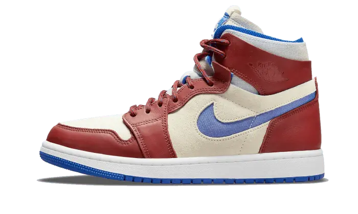 Air Jordan 1 High Zoom CMFT Team Red — Style et confort citadin