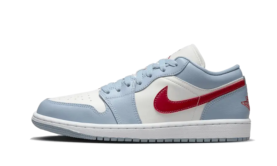 Air Jordan 1 Low Blue Whisper: der niedrige Schuh, den du für einen frischen Stil brauchst