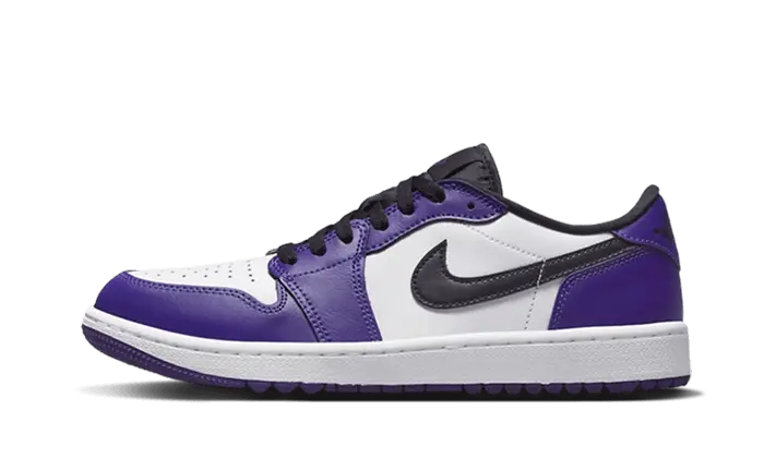 Air Jordan 1 Low Golf Court Purple — Golfskor och stadsskor