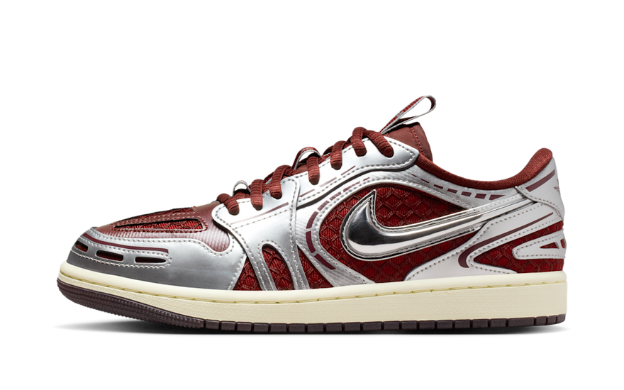 Air Jordan 1 Low Method of Make V3 Dark Team Red Metallic Silver — El low icon que revoluciona el streetwear