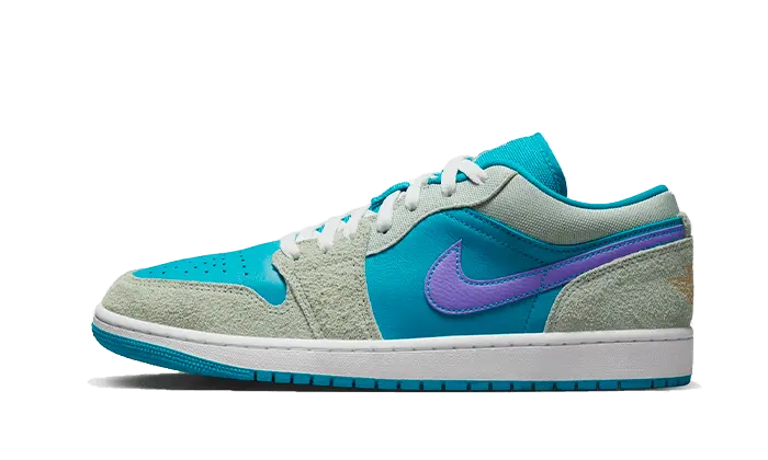 Air Jordan 1 Low SE Light Bone Aquatone — stedelijke stijl en dagelijks comfort