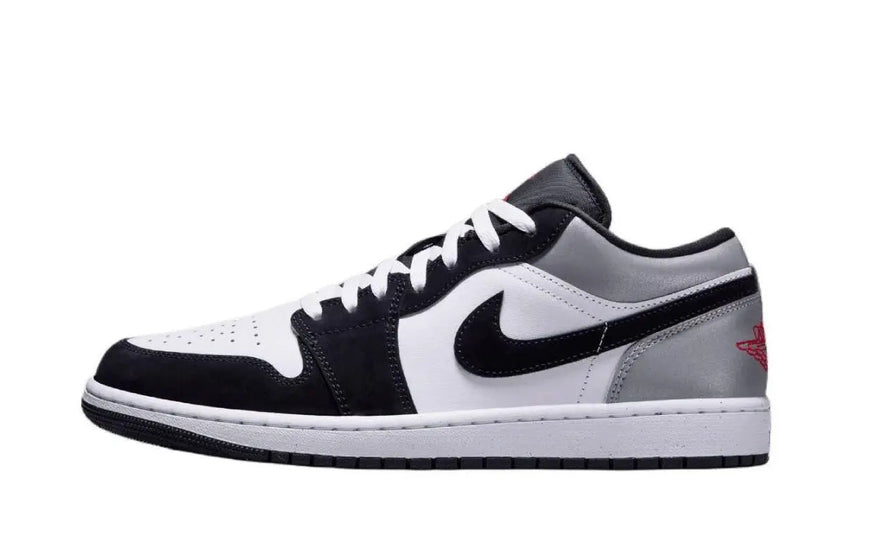 Air Jordan 1 Low SE White Fire Red Black Matte Silver — Miejski styl i wygoda