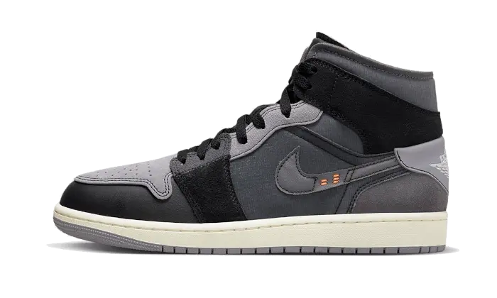 Air Jordan 1 Mid Craft Inside Out Black — Die handwerkliche Wendung, die du brauchst