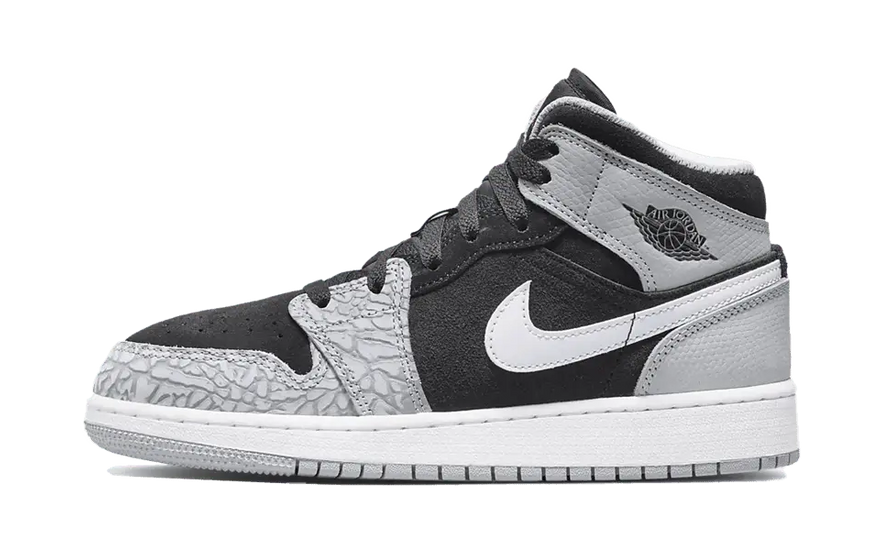 Air Jordan 1 Mid Elephant Print: στυλ και αντοχή για νέους