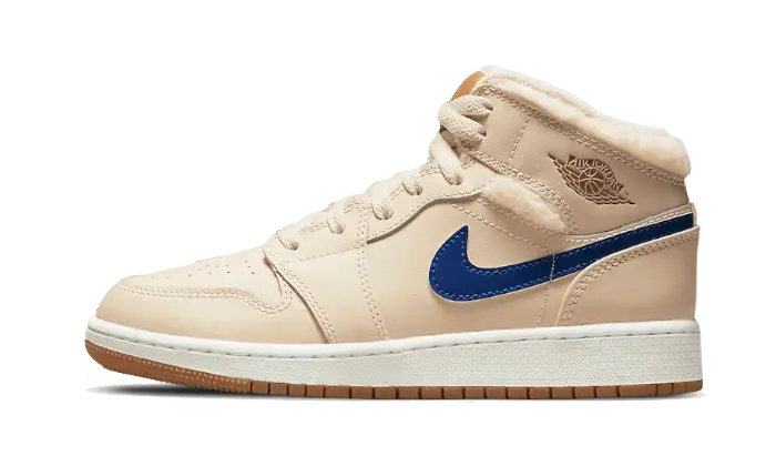 Air Jordan 1 Mid Fleece Pearl White: felpa, confort y estilo urbano