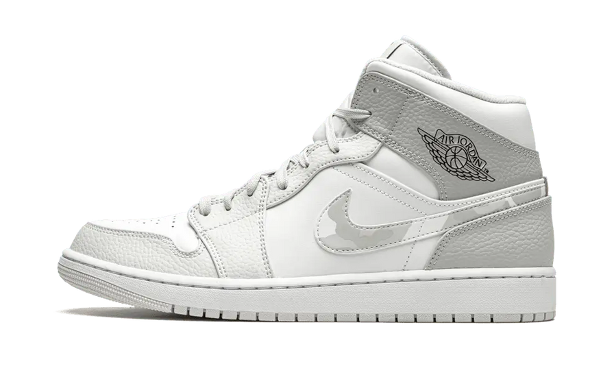 Air Jordan 1 Mid Grigio Mimetico: L'aspetto mimetico che trasforma il tuo abbigliamento urbano