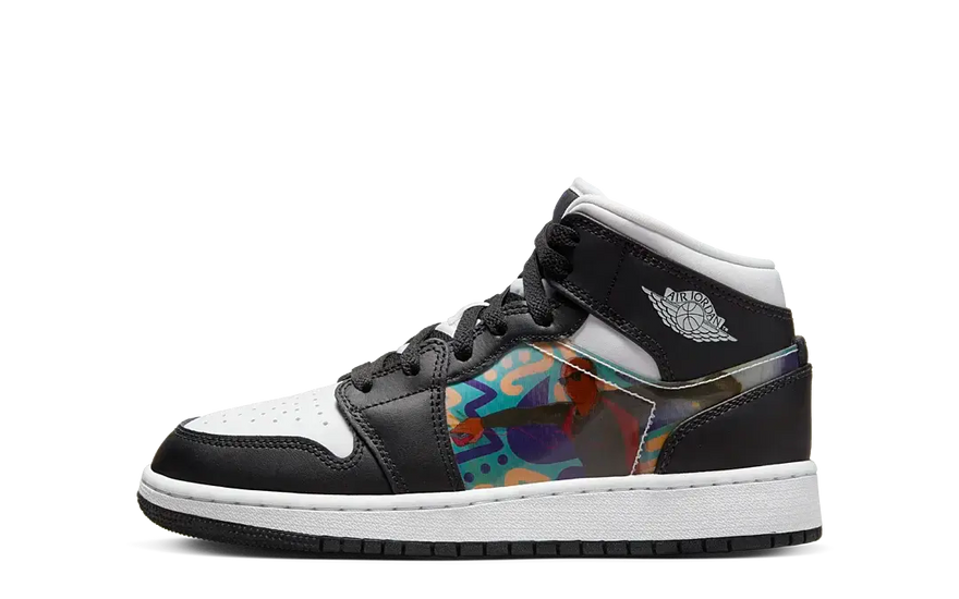 Air Jordan 1 Mid Hologram: holographic sneakers for urban style