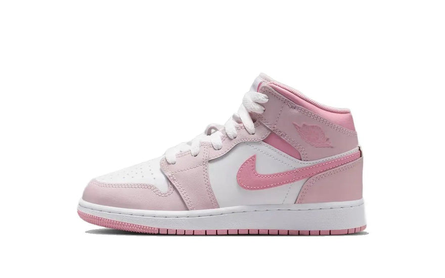 Air Jordan 1 Mid Pearl Pink White (GS): la rosa perla que necesita tu colección