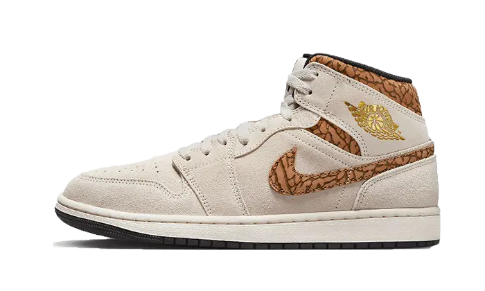 Air Jordan 1 Mid SE Brown Elephant — Marrón elefante y estilo urbano imprescindible